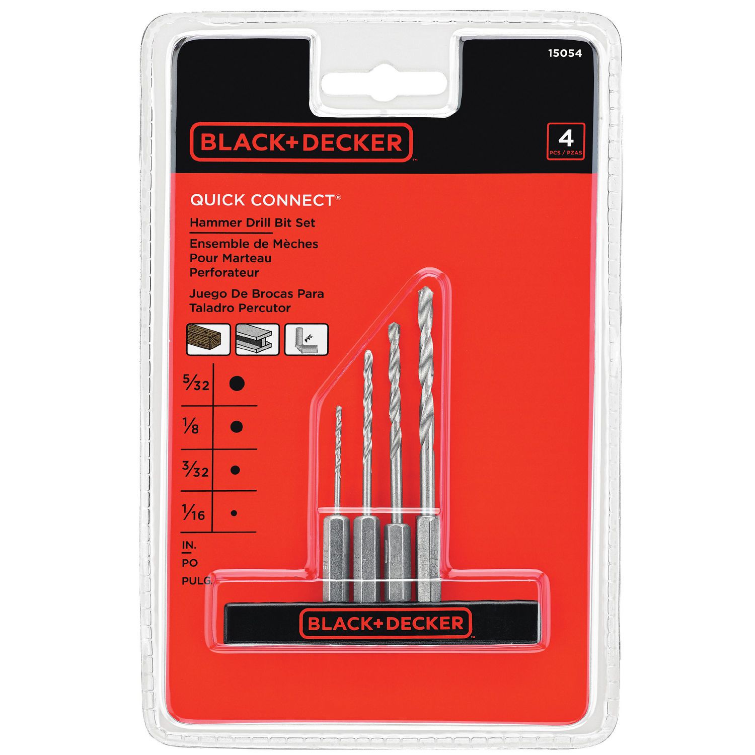 Black and decker drill online bit set walmart