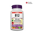 thumbnail image 1 of Webber Naturals® Vitamin B12 Methylcobalamin, Natural Cherry Flavour, 500 mcg, 1 of 9