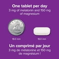 thumbnail image 4 of Webber Naturals® Melatonin Magnesium, 3/150 mg, 4 of 11