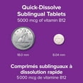 thumbnail image 4 of Webber Naturals® Vitamin B12 Extra Strength 5000 Mcg, 4 of 9