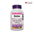 thumbnail image 2 of Webber Naturals Biotine 5,000 Mcg, 2 of 9