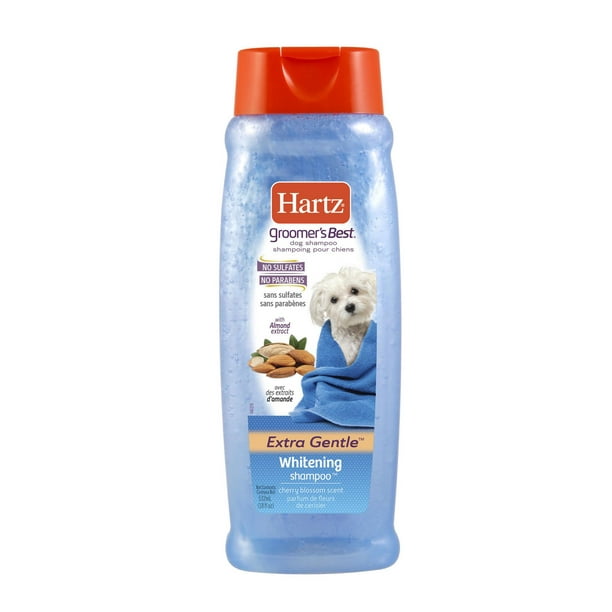 Shampoing pour chiens de Hartz Groomer's Best Whitener Dog Shampoo 532ml 0-24M