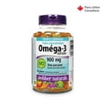thumbnail image 2 of Webber Naturals®  Triple Strength Omega-3, 900 mg, 80 Clear Enteric Softgels, 2 of 10
