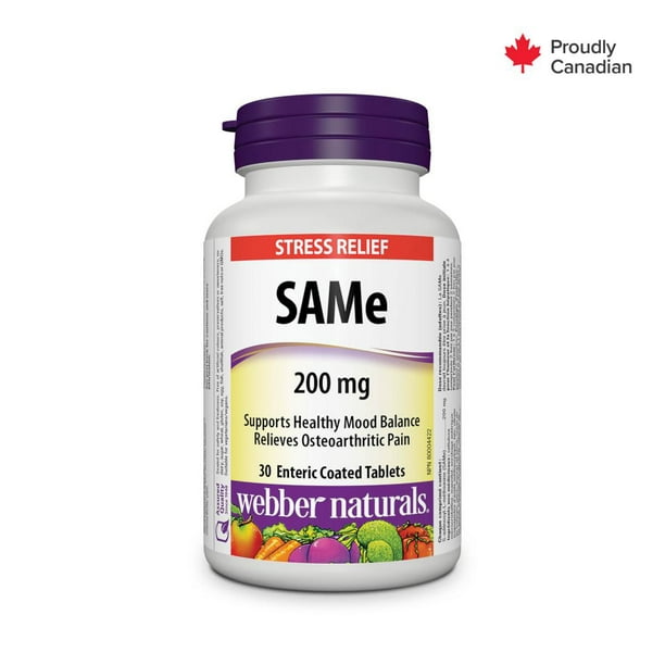 Webber Naturals SAMe, 200 mg