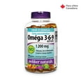 thumbnail image 2 of Webber Naturals® Omega 3-6-9 High Potency<br>1200 mg · Fish, Flax & Borage, 2 of 10