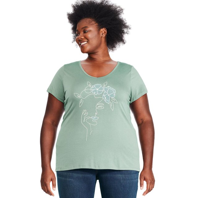 George Plus Women's V-Neckline Tee