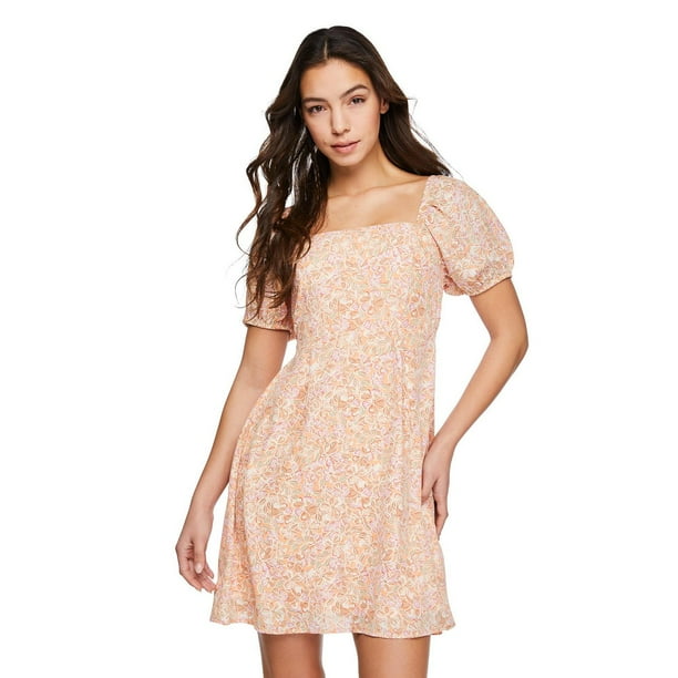 Wild Skye Women's Puff Sleeve Dress - Walmart.ca