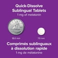 thumbnail image 4 of Webber Naturals® Melatonin Quick Dissolve, 1 Mg, 4 of 9