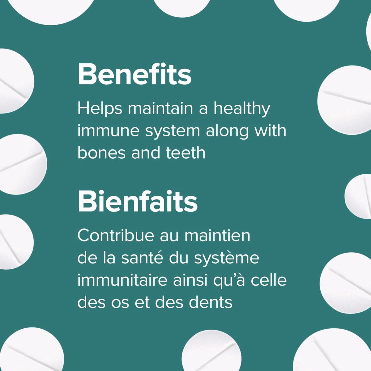 Webber Naturals® Vitamin D3 1000 IU Tablets