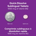 thumbnail image 4 of Webber Naturals® Vitamin B12 Methylcobalamin, 1000 Mcg, 4 of 10
