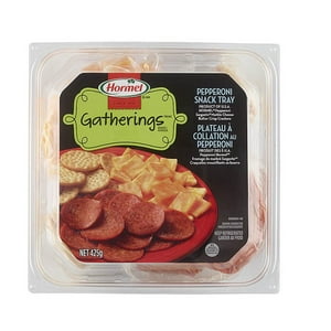 Hormel Pepperoni, Marble Cheese And Crackers Snack Tray