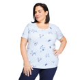 thumbnail image 1 of Iyla Plus Women's Crew Neckline Tee, 1 of 6