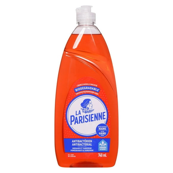 La Parisienne Pomegranate & Tangerine Dishwashing Liquid Hand Soap, 740 mL