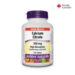Webber Naturals® Calcium Citrate, High Absorption, 300 mg