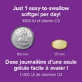thumbnail image 4 of Webber Naturals® Vitamin D3, 1000 IU, 4 of 10