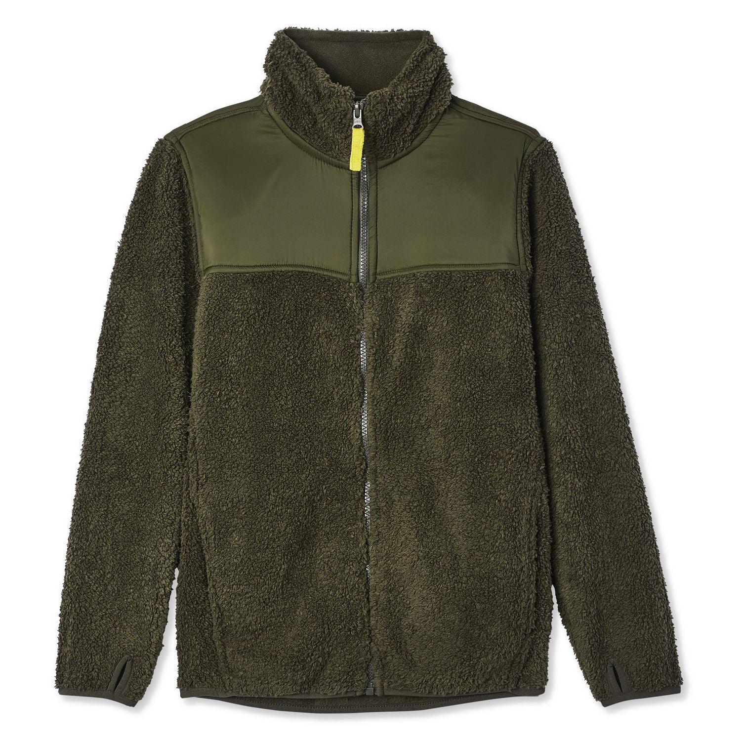 Sherpa on sale jacket walmart