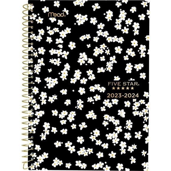 Five Star® Daisy Small Academic Weekly/Monthly Planner