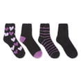 thumbnail image 1 of George Women's Crew Socks 4-Pack, 1 of 1