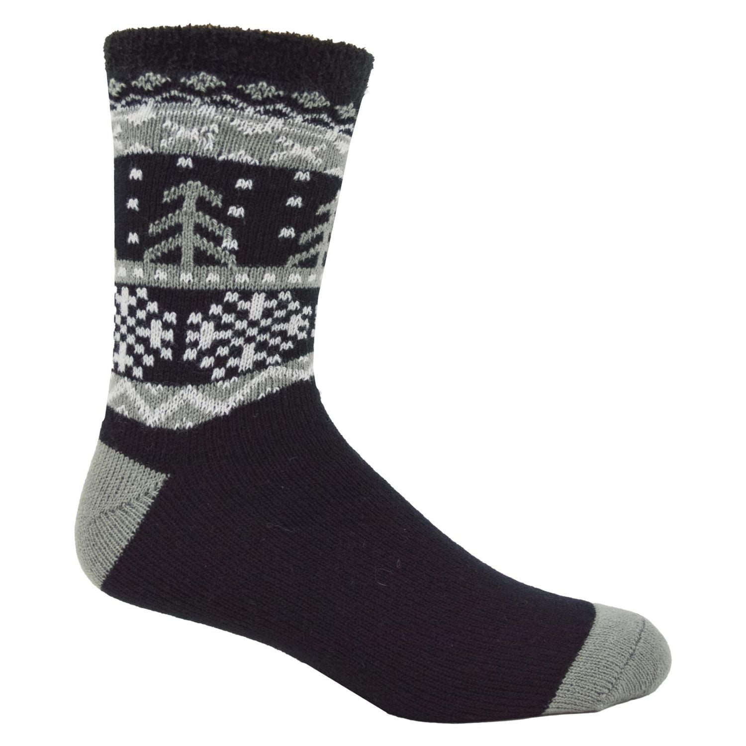 George Men's Double Layer Crew Socks 2-Pack