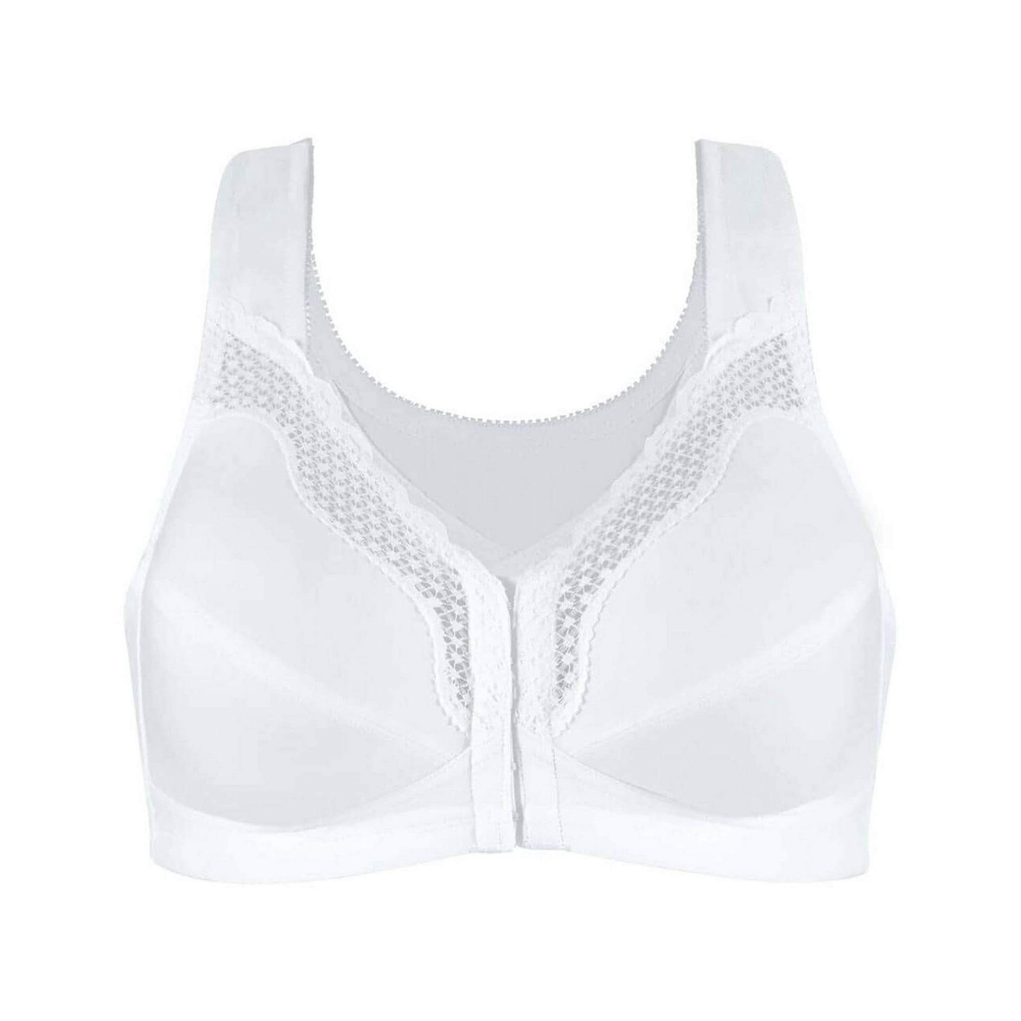 Buy Women's Wirefree Non Padded Soft Touch Microfiber Nylon Elastane  Stretch Full Coverage Everyday Bra with Stylised Mesh Panel - White 1820