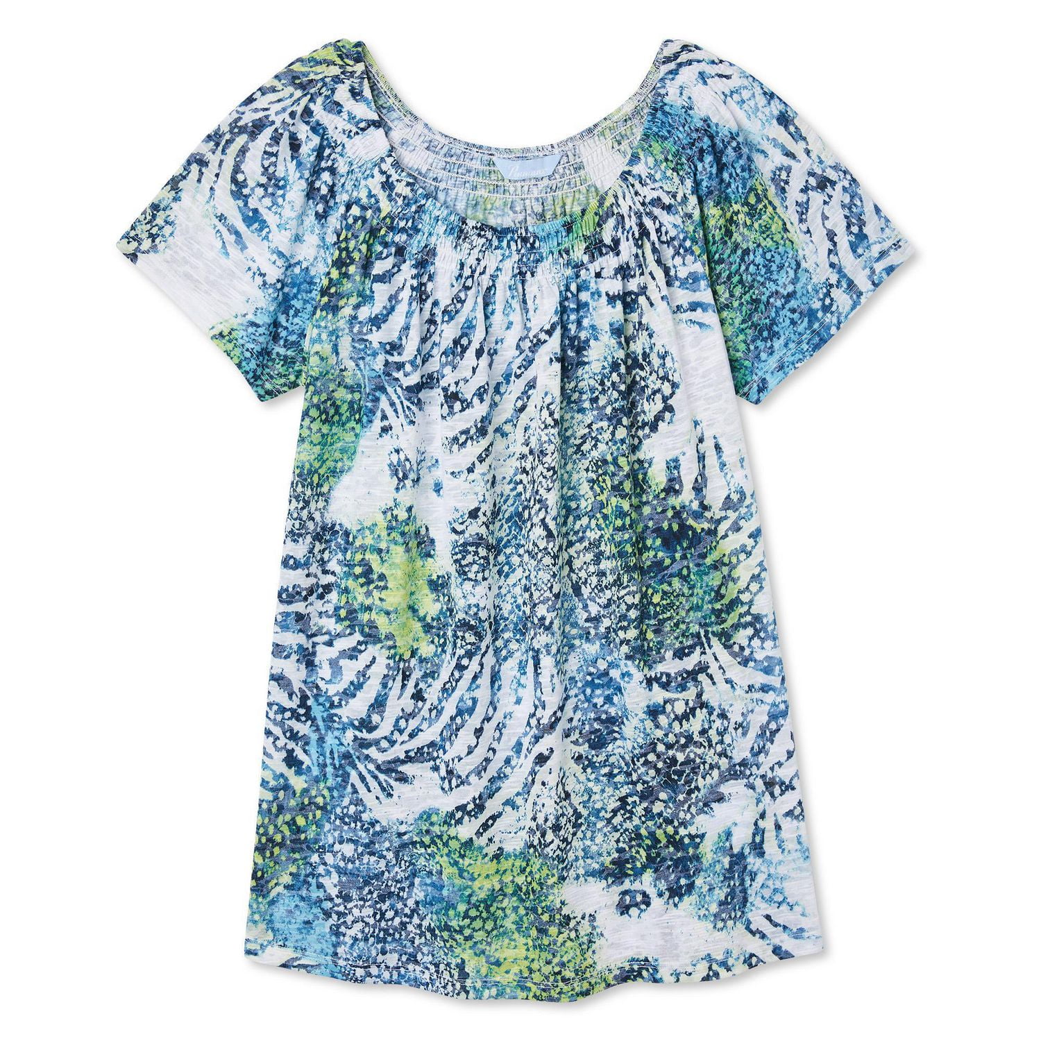 Penmans Women's Short Sleeve Burnout Top