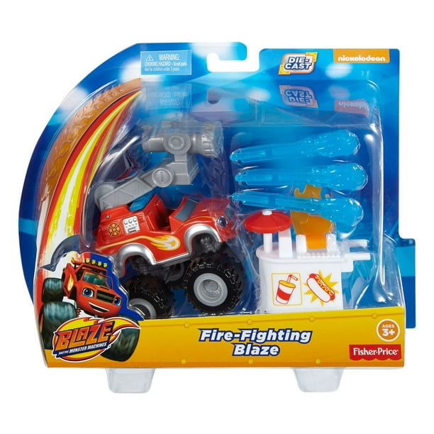 Nickelodeon Blaze and the Monster Machines Transforming Fire Truck Blaze -  Walmart.com