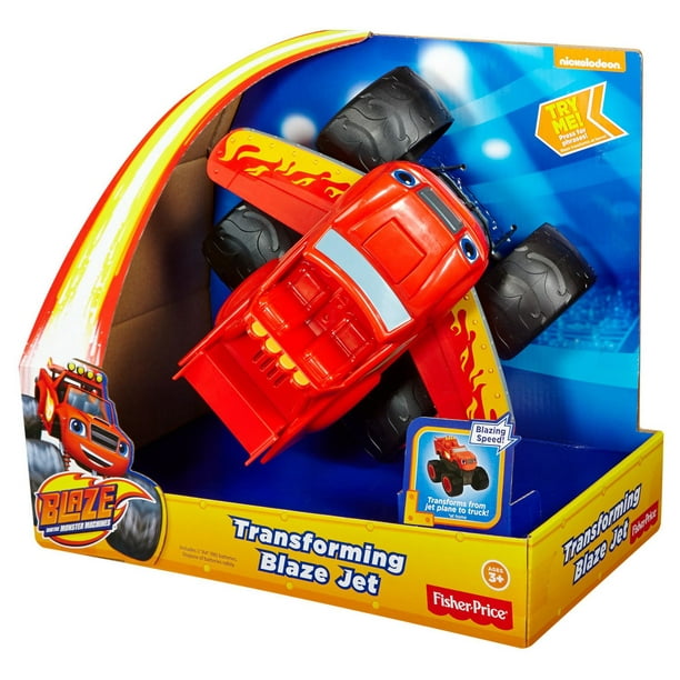 Nickelodeon Blaze and the Monster Machines Transforming Fire Truck Blaze -  Walmart.com