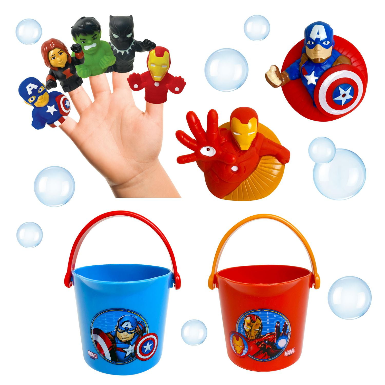 Marvel Avengers 10 Piece Bath Value Set