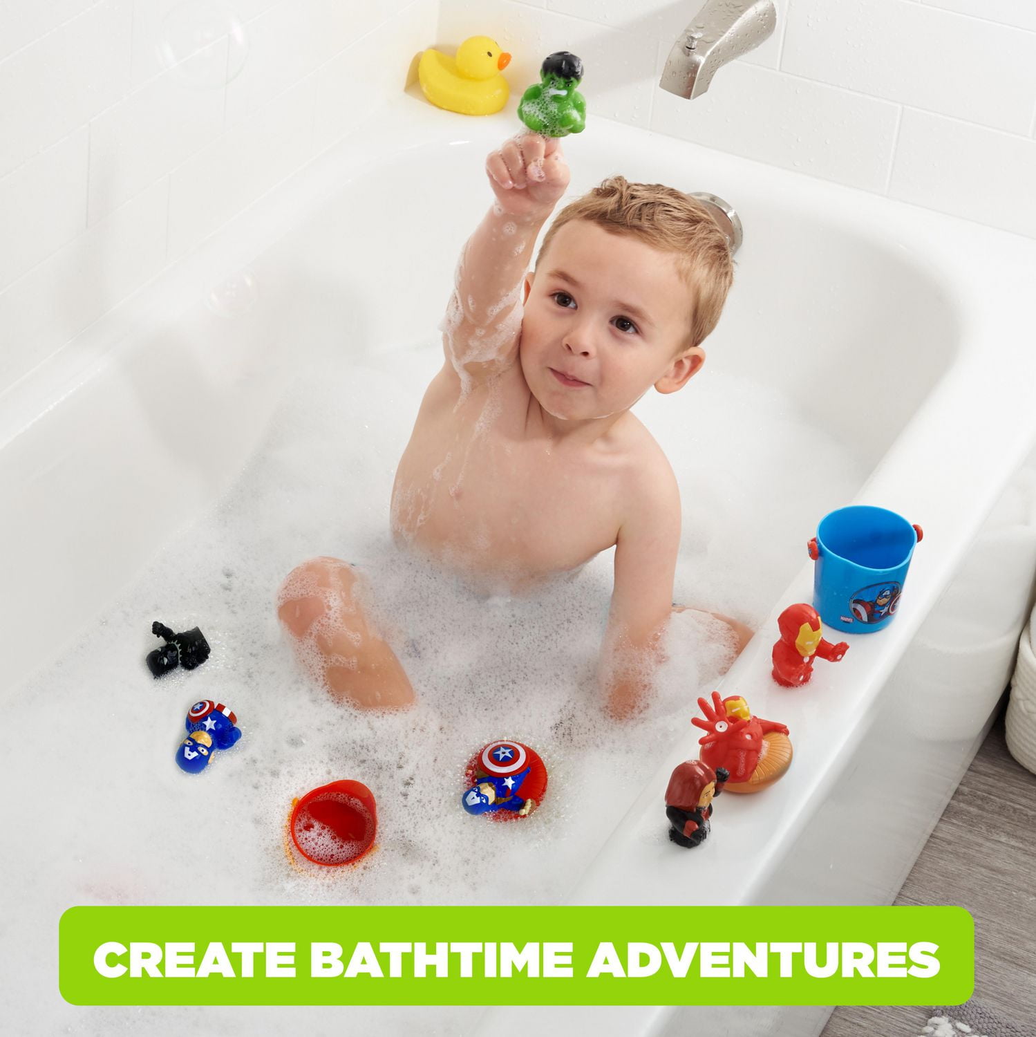 Marvel Avengers 10 Piece Bath Value Set