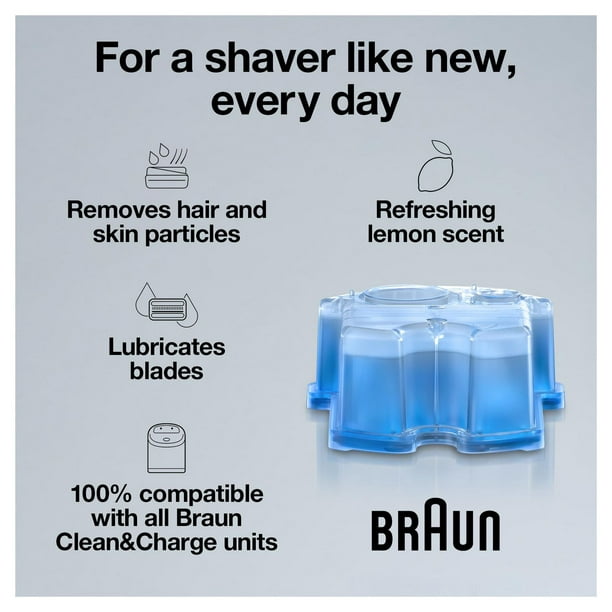 Braun Clean & Renew Refill Cartridges CCR, 3 pack 