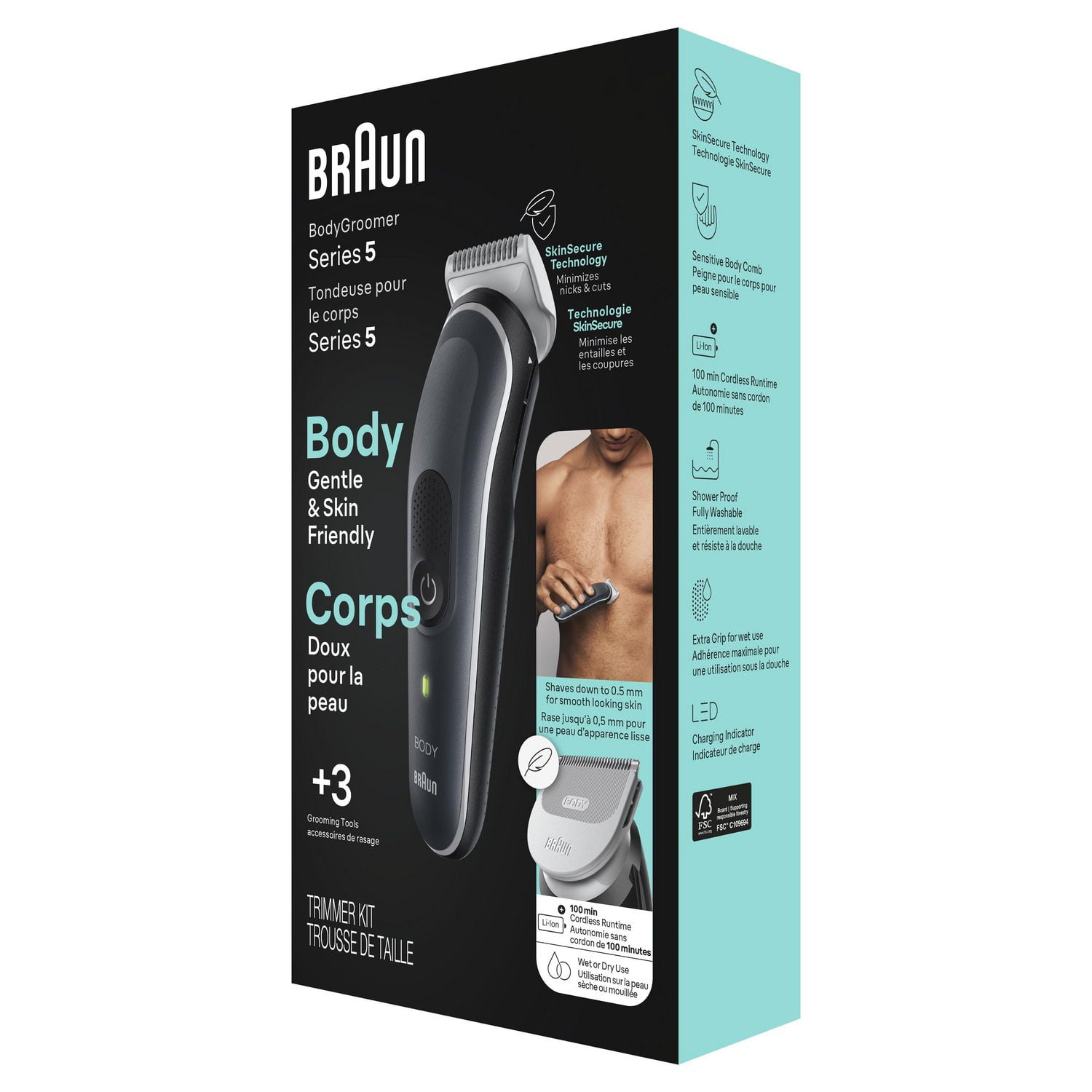 Braun hotsell body trimmer