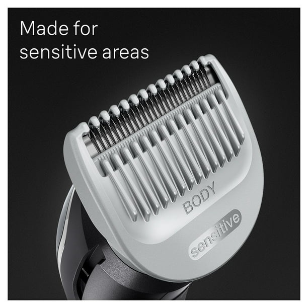 Braun Body Groomer Series 5 5340, Body Groomer for Men, For Chest, Armpits,  Groin, Manscaping & More, Incl. 2 Combs for 1 mm - 11 mm Lengths, SkinSecure  Technology for Gentle Use