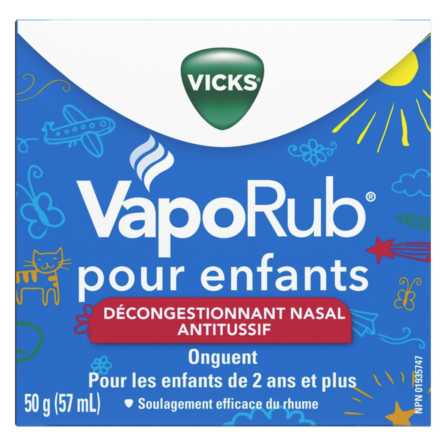 Vicks VapoRub Children’s Nasal Decongestant Cough Suppressant Ointment