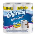 thumbnail image 1 of Charmin Ultra Soft Toilet Paper 12 Mega Rolls, 1 of 1