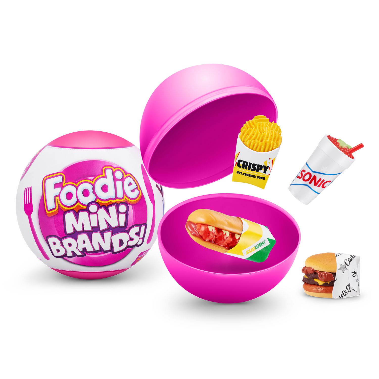 5 Surprise Foodie Mini Brands Mystery Capsule Real Miniature brands  Collectable Toy