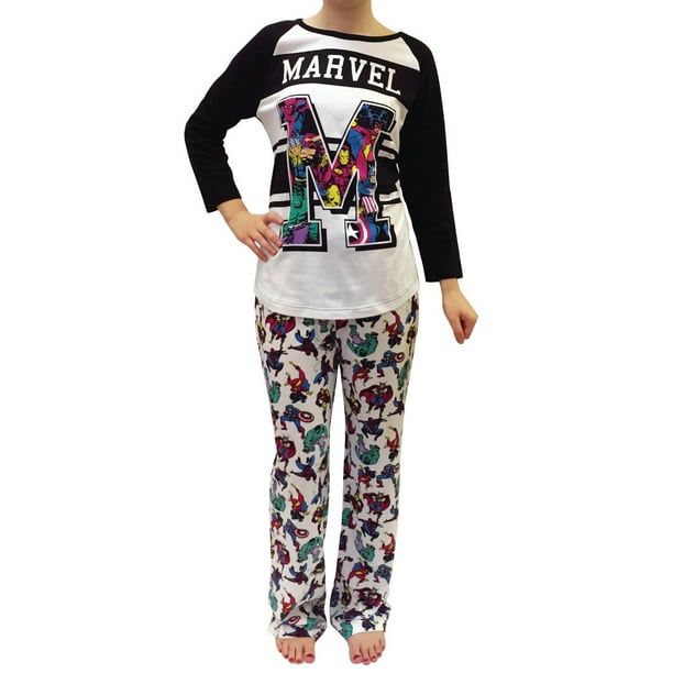 Ensemble pyjama sous license de Marvel pour dames