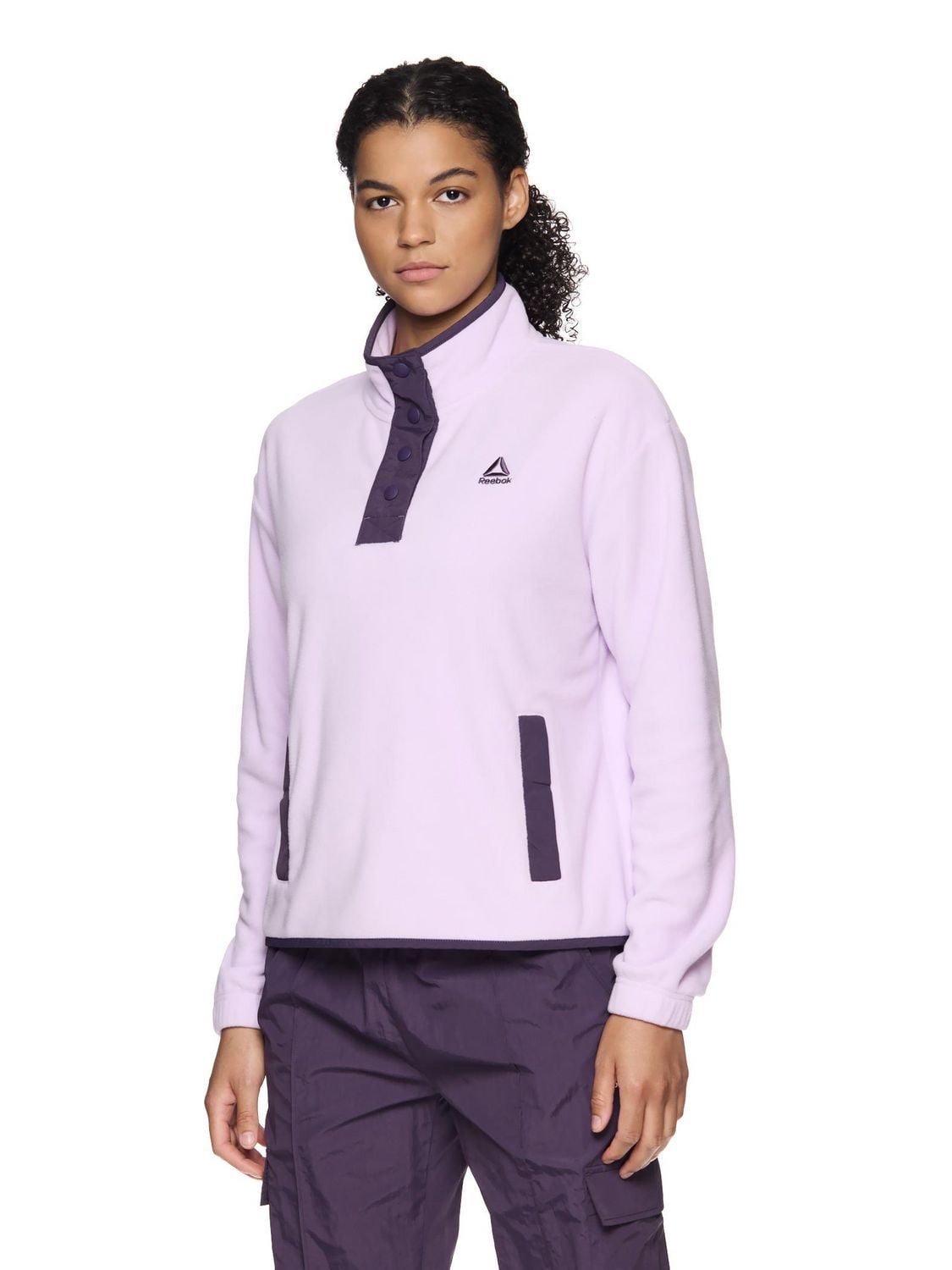 Pull reebok femme violet shop