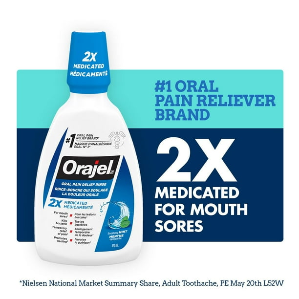 Orajel Antiseptic Rinse Walmart.ca