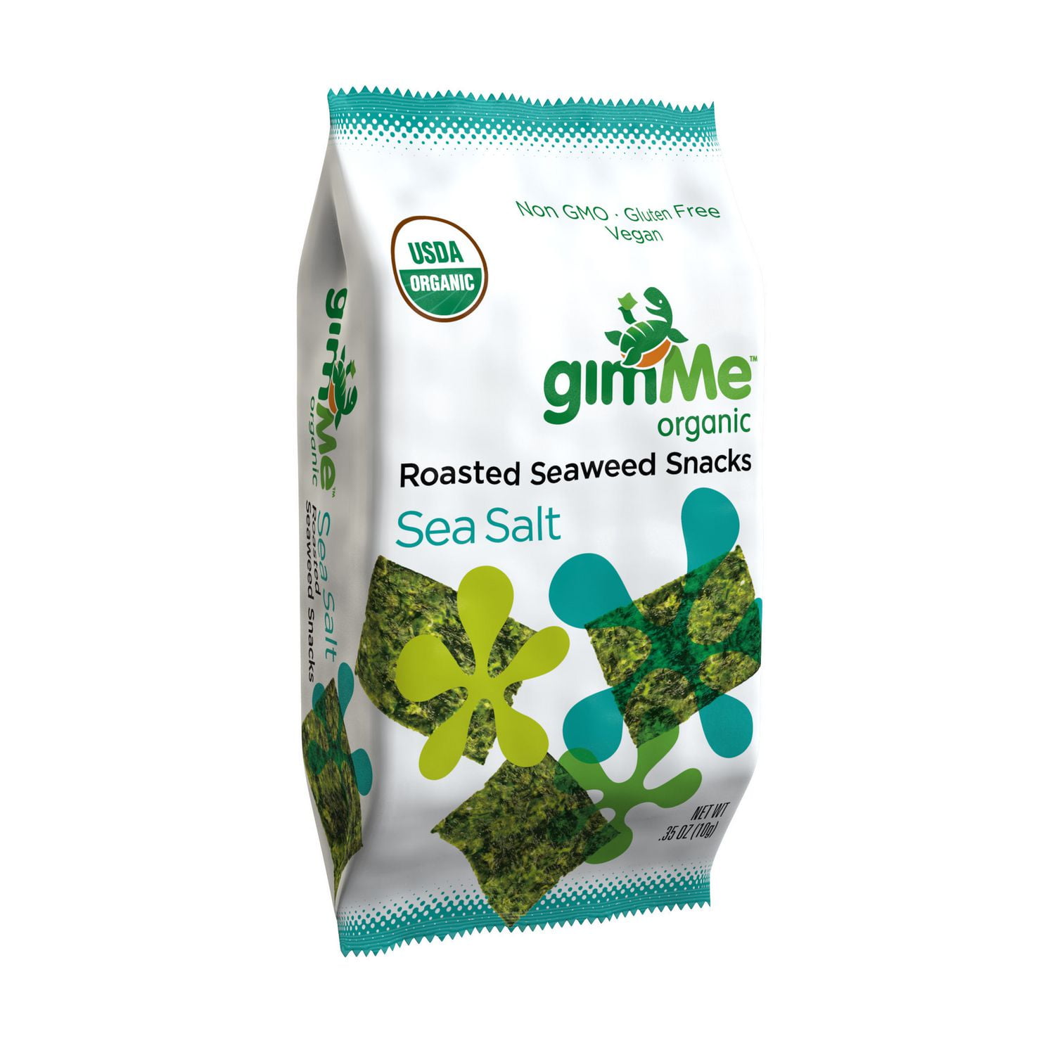 Gimme Organic Roasted Seaweed Snacks Sea Salt Walmart Canada