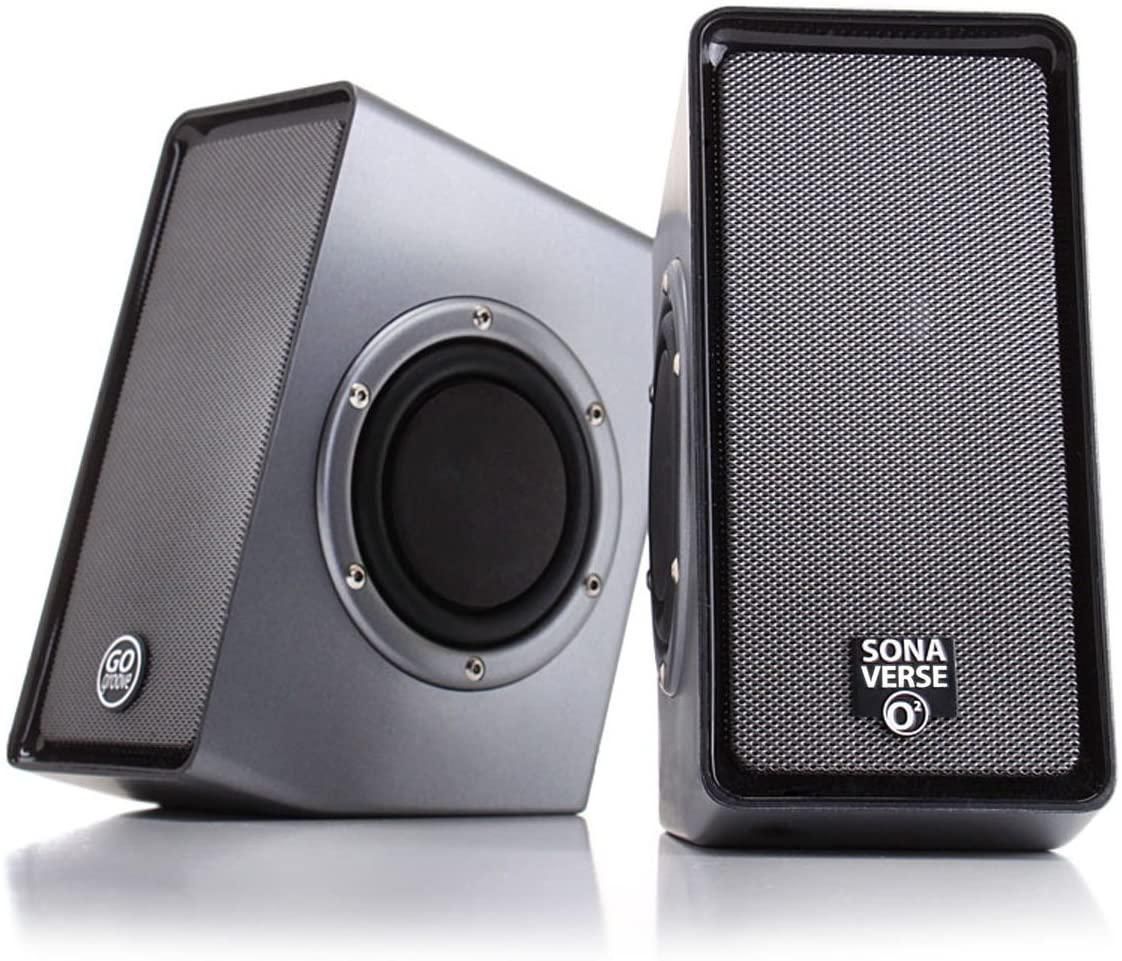 Gogroove Multimedia 2.0 Desktop Computer Speakers with Passive