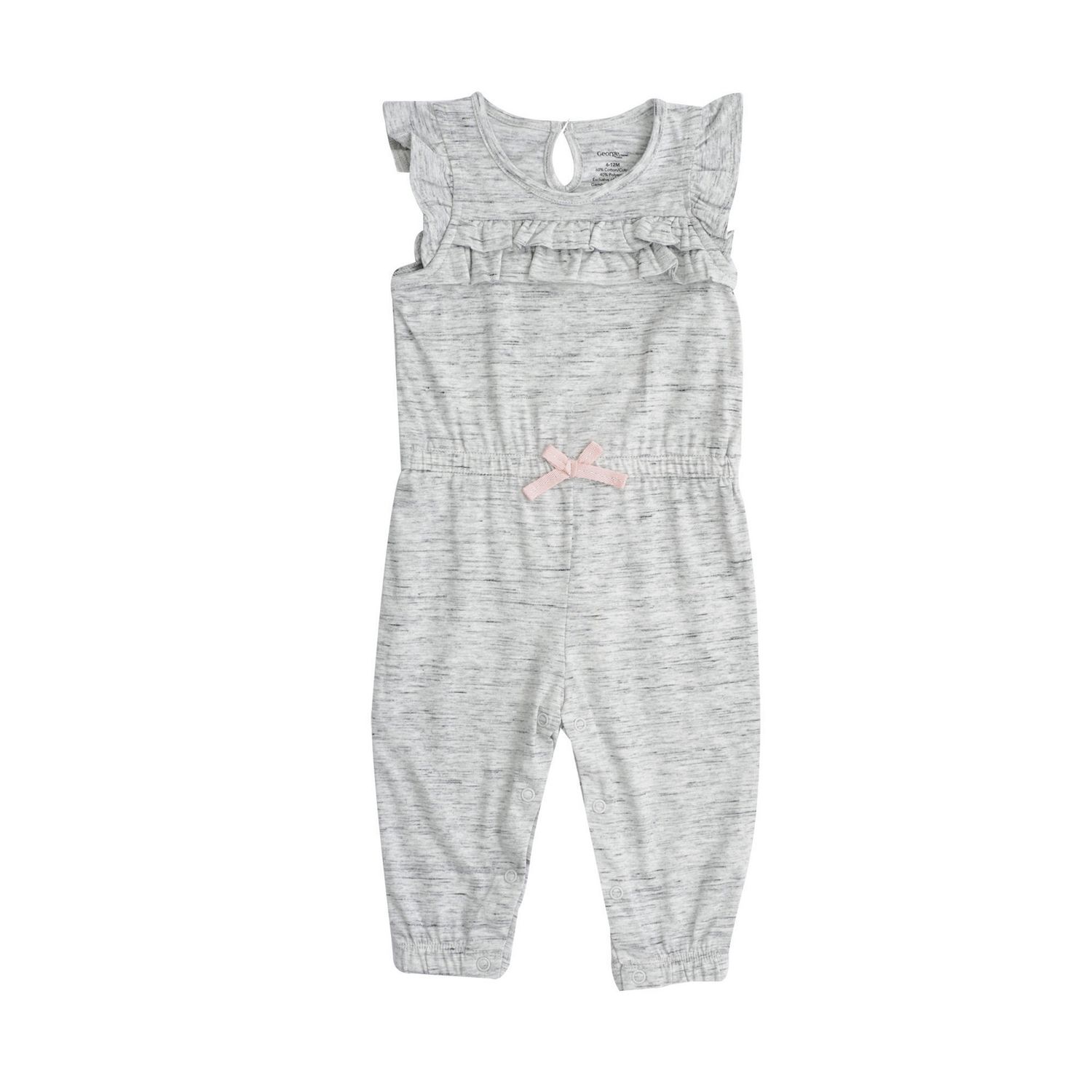 George baby Girls’ Crewneck Romper | Walmart Canada