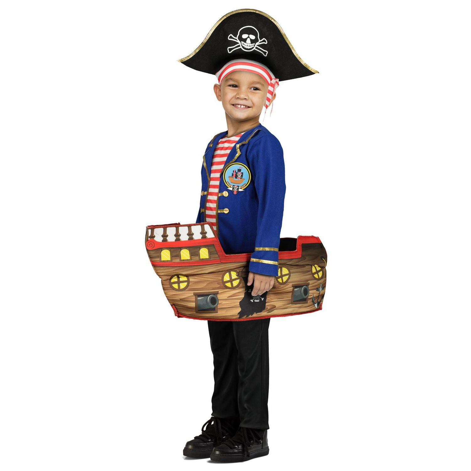Toddlers' Pirate in the Ship costume 3T-4T. Walmart Exclusive. 