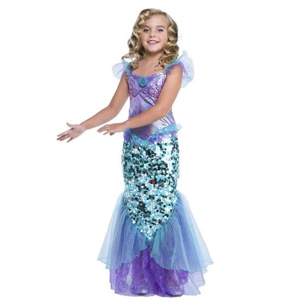 Girls' Mermaid Costume M. Walmart Exclusive. - Walmart.ca