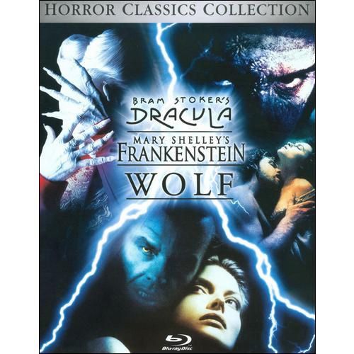 Bram Stoker's Dracula / Mary Shelley's Frankenstein / Wolf (Blu