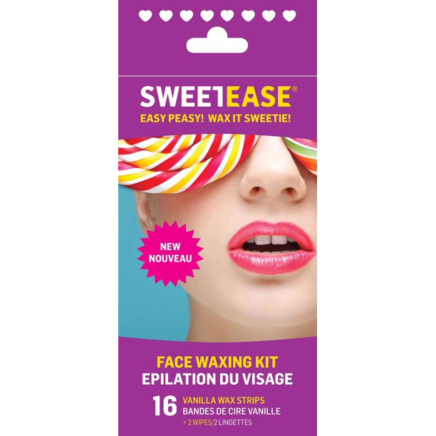 Sweetease Face Waxing Kit 16ct Walmart.ca