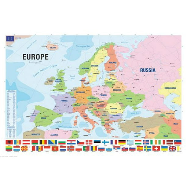 -Carte de l'Europe
