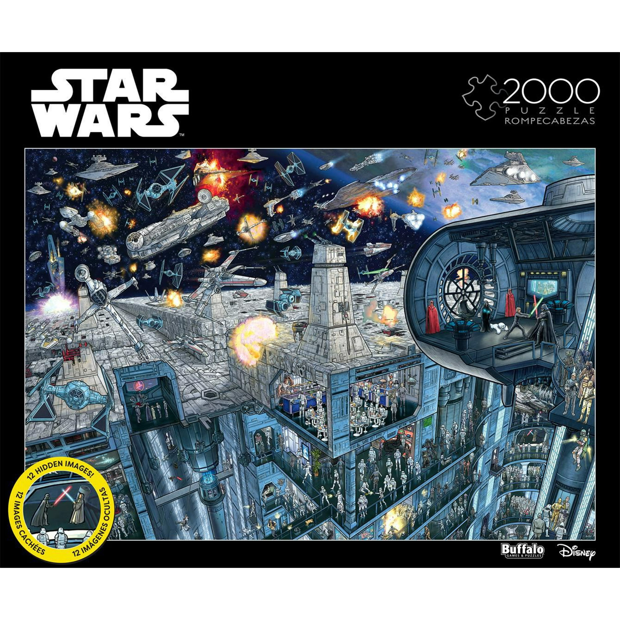 Buffalo Games - Star Wars - Search Inside: Death Star - 2000 Piece Jigsaw  Puzzle - Walmart.ca