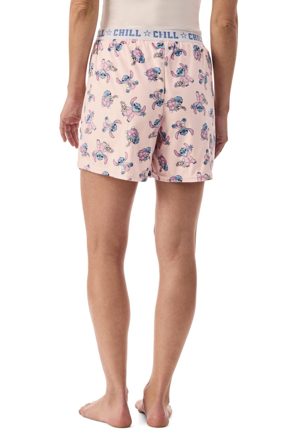Disney Stitch Ladies' Velour Short Set