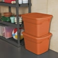 thumbnail image 2 of Sterilite Orange Tote, 2 of 2