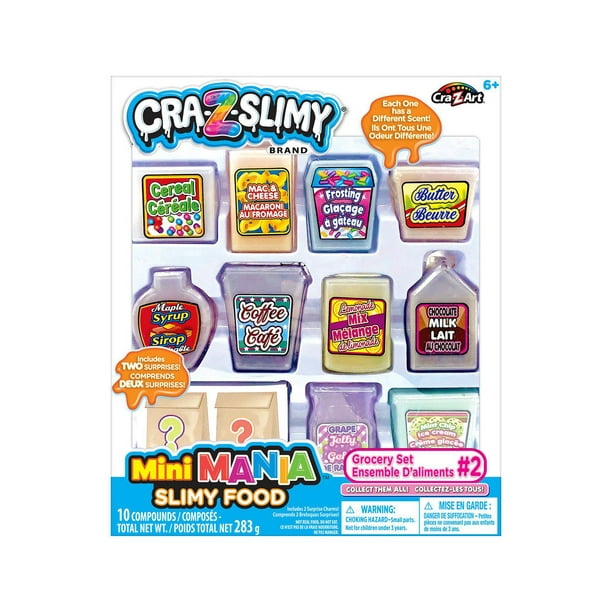 Cra-Z-Slimy: Mini Mania Slimy Food Grocery Set, Ages 6+ - Yahoo Shopping